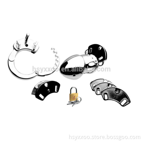Hot Selling Incarcerator Adjustable Locking Cock Cage for male chastity device with adjustable ring